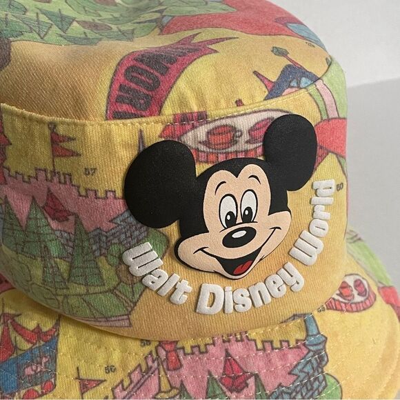 Walt Disney World. Mickey Mouse Map Bucket Hat for Adults. 50th anniversary - Picture 4 of 12